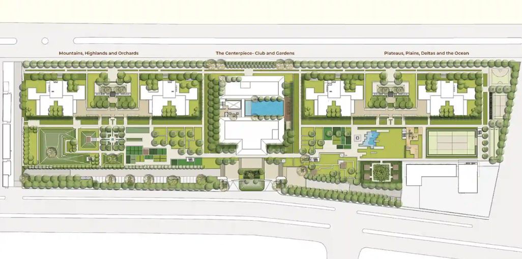 Prestige City Gurgaon Master Plan